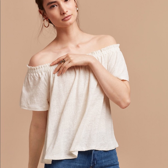 Aritzia Sartre Off the Shoulder Top - Picture 1 of 4